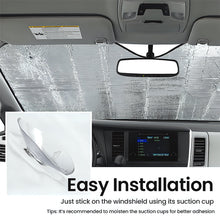 Load image into Gallery viewer, Get In Loser We're Making Chimichangas - Customizable Psychopath Car Sunshade Car Sunshade PopCulturePrints