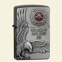 Load image into Gallery viewer, Ignite Your Spirit - Custom Fire Department Lighter for Heroes in Service Lighter PopCulturePrints