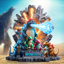 Load image into Gallery viewer, "Mom Zilla: Power Like No Other" - Personalized Acrylic Plaque - Gift for Mom, Grandma, and More Shaped Plaques PopCulturePrints