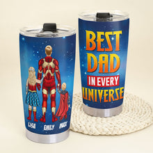 Load image into Gallery viewer, Marvelous Father Personalized Superhero Coffee Mug Tumbler Cup PopCulturePrints