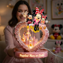 Load image into Gallery viewer, Happiest Mom on Earth Light Box - Personalized Gift for Mom, Grandma & Every Special Woman Light Box PopCulturePrints