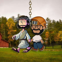 Load image into Gallery viewer, Custom Christian Keychain: Personalized Gift for Faith & Friendship Keychains PopCulturePrints