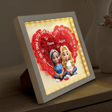 Load image into Gallery viewer, The Only Thing Better Than Being Your Mom - Personalized LED Light Flower Shadow Box LED Light Flower Shadow Box PopCulturePrints