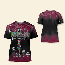 Load image into Gallery viewer, Best Mother's Nightmares Ever - Personalized 3D Mom Shirt AOP Products PopCulturePrints