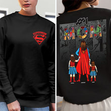 Load image into Gallery viewer, #1 Mom Shirt - Superhero Inspired Personalized Gift for Moms, Grandmas & Wonderful Women Shirts PopCulturePrints