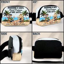 Load image into Gallery viewer, Travel Partners For Life - Personalized Crossbody Belt Bag Crossbody Belt Bag PopCulturePrints