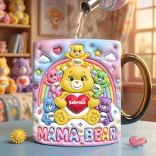 Load image into Gallery viewer, “Mama Bear: A Heartfelt Tribute to Moms” - Personalized Magic Mug - Gift for Mom, Grandma, and More Coffee Mug PopCulturePrints