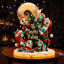 Load image into Gallery viewer, “And to all a Good Fright!” - Good Fright Christmas Night Light Box - Personalized Gift for Family and Friends Light Box PopCulturePrints