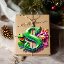 Load image into Gallery viewer, Personalized Movie Lover Alphabet Ornaments Ornament PopCulturePrints