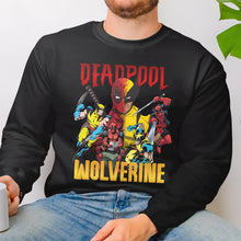 Load image into Gallery viewer, Deadpool & Wolverine Fan T-Shirt for Movie Lovers Shirts PopCulturePrints