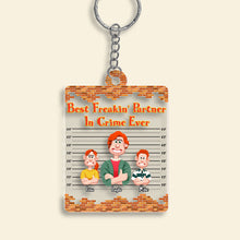 Load image into Gallery viewer, "Best Freakin' Partner In Crime Ever" - Personalized Keychain for Mom and Grandma Keychains PopCulturePrints