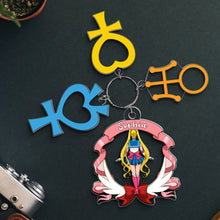 Load image into Gallery viewer, Custom Movie Fan Keychain - Personalized Anime Charm Keychains PopCulturePrints