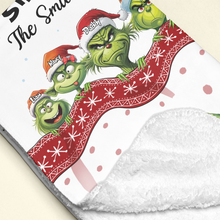 Load image into Gallery viewer, Custom Christmas Family Blanket - Stolen Christmas Together Design Blanket PopCulturePrints
