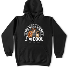 Load image into Gallery viewer, My Dog Thinks I'm Cool 3D Effect - Personalized T-Shirt T-shirt PopCulturePrints