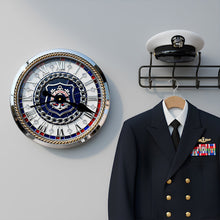 Load image into Gallery viewer, Legacy Of Strength Wall Clock - A Personalized Gift for Veterans Hanging Wall Clock PopCulturePrints