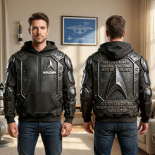 Load image into Gallery viewer, Inspirational Warrior 3D Hoodie - Personalized Gifts for Pop Culture Enthusiasts AOP Products PopCulturePrints