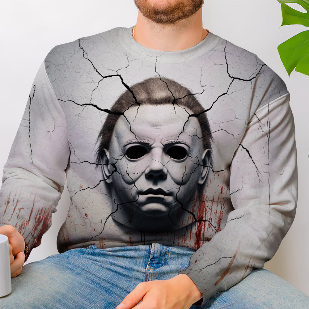 "Embrace the Dark Side: Personalized Horror Character Shirt - Unique Gift for Horror Lovers" AOP Products PopCulturePrints