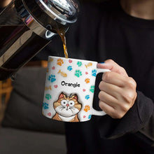 Load image into Gallery viewer, “Unleash Love with Every Sip” - Personalized 3D Effect Pet Mug - Gift for Mom, Grandma & Pet Lovers Mug PopCulturePrints