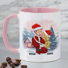 Load image into Gallery viewer, Personalized Christmas Couple Mug | Unique Valentine’s Day Gifts for Couples Coffee Mug PopCulturePrints