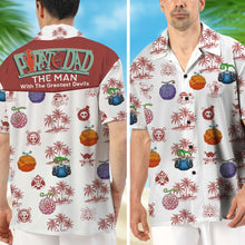 Load image into Gallery viewer, Pirate Dad Hawaiian Shirt with Devil Fruits Design Hawaiian Shirts PopCulturePrints
