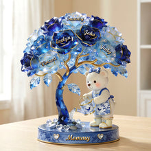 Load image into Gallery viewer, "Growing With Mom - A Cherished Keepsake for Every Mother" - Personalized Acrylic Plaque - Gift for Mom, Grandma, and More Shaped Plaques PopCulturePrints