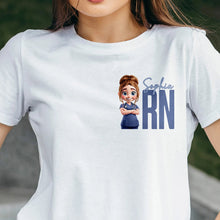 Load image into Gallery viewer, Nurse Life Quote - Personalized T Shirt for Caregivers T-shirt PopCulturePrints