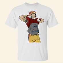 Load image into Gallery viewer, Personalized Gifts For Football Fan Shirt, Crazy Player & His Rival 01qhqn221024 Shirts PopCulturePrints