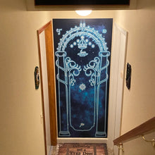 Load image into Gallery viewer, Fantasy Magic Gate Door Cover - Perfect Gift for Movie Fans and Bookworms Door Covers PopCulturePrints