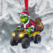 Load image into Gallery viewer, Personalized ATV Rider Christmas Ornament Ornament PopCulturePrints