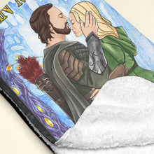 Load image into Gallery viewer, Personalized Couple's Blanket - Amin Mela Lle Blanket PopCulturePrints