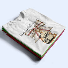 Load image into Gallery viewer, Best Baseball Mom Ever - Personalized T-Shirt for Loving Moms T-shirt PopCulturePrints