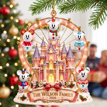 Load image into Gallery viewer, Family Fun This Holiday - Personalized Magical Snowman Family Christmas Ornament