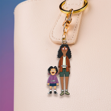 Load image into Gallery viewer, "Momma, You're the Best!" - Personalized Keychain for Moms and Grandmas - Custom Gift for Mother's Day Keychains PopCulturePrints