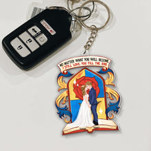 Load image into Gallery viewer, Endless Love Personalized Keychain - Perfect Couple Gifts for Valentine's Day Gifts Keychains PopCulturePrints