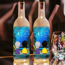 Load image into Gallery viewer, “Forever Linked Together” - Personalized Bottle Lamp for Mom, Gifts for Mothers and Grandmothers Bottle Lamp PopCulturePrints