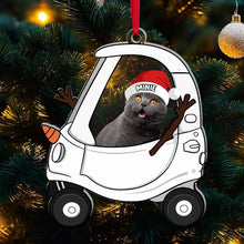 Load image into Gallery viewer, Personalized Christmas Acrylic Ornament for Pet Lovers Ornament PopCulturePrints