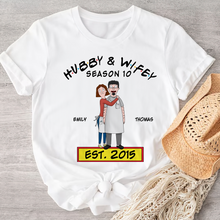 Load image into Gallery viewer, Personalized Husband & Wife Sweatshirt - Unique Anniversary & Valentine's Day Gifts Shirts PopCulturePrints