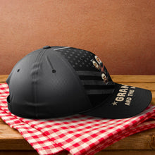 Load image into Gallery viewer, Personalized Grandpa Cap with Mini Army Design Caps PopCulturePrints