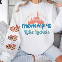 Load image into Gallery viewer, Mommy's Little Lockets - Personalized Gift for Mom, Custom Sweatshirt AOP Products PopCulturePrints