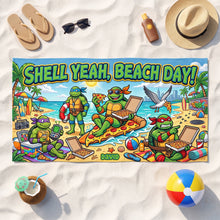 Load image into Gallery viewer, Shell Yeah, Beach Day Beach Towel - Personalized Gifts 04tyqn160726 Beach Towel PopCulturePrints