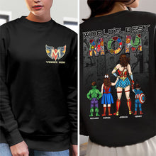 Load image into Gallery viewer, "Every Day is Mother's Day!" - Personalized Wonder Mom Shirt - Custom Gift for Mom, Grandma, and Best Moms Shirts PopCulturePrints