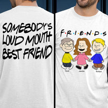 Load image into Gallery viewer, Personalized Friends Tee - Best Friend Shirt Shirts PopCulturePrints