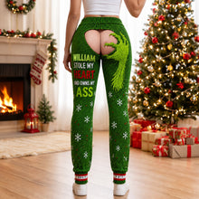 Load image into Gallery viewer, “William Stole My Heart and Owns My Ass” - Funny Christmas Leggings, Personalized Gift for Women