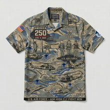 Load image into Gallery viewer, “Honor and Remembrance” - Military Hawaiian Shirt - Personalized Gifts for Veterans