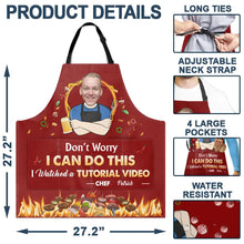 Load image into Gallery viewer, Don't Worry, I Can Do This - Personalized Apron | Perfect Gift for Cooking Enthusiasts Apron PopCulturePrints