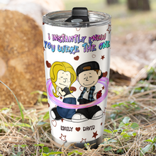 Load image into Gallery viewer, Personalized Couple Tumbler - I Instantly Knew You Were The One Tumbler Cup PopCulturePrints
