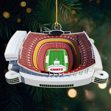 Load image into Gallery viewer, Personalized American Football Stadium Ornament - Custom Gifts for Fans Ornament PopCulturePrints