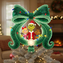 Load image into Gallery viewer, Merry Grinchmas Tree Topper - Personalized Gift for Christmas Lovers Ornament PopCulturePrints