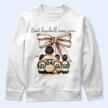Load image into Gallery viewer, Best Baseball Mom Ever - Personalized T-Shirt for Loving Moms T-shirt PopCulturePrints