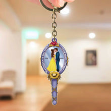 Load image into Gallery viewer, Personalized Forever Love Keychain for Couples Keychains PopCulturePrints